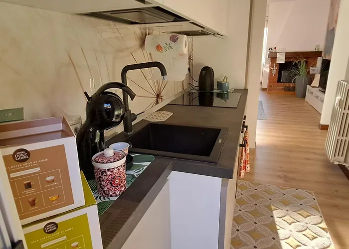 Blue Panorama Del Lägenhet Perledo