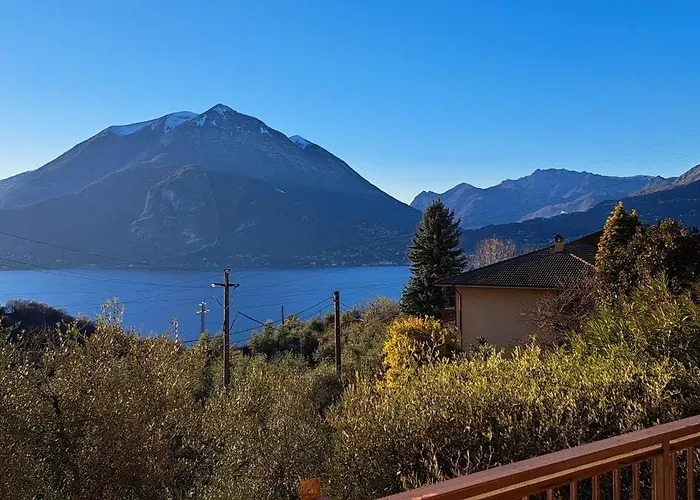 Blue Panorama Del Lägenhet Perledo